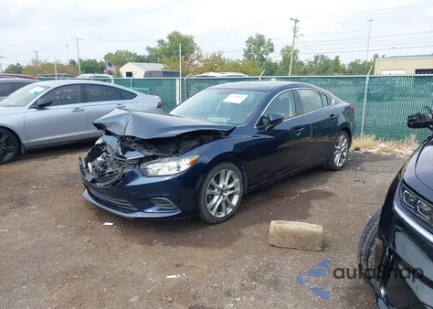2016 Mazda Mazda6 I Touring z USA, uszkodzony, nr VIN JM1GJ1V59G1426604